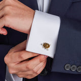 Sterling Silver Walking Tortoise Cufflinks
