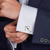 Sterling Silver Spitfire Cufflinks