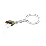 Sterling Silver Fishing Fly Keyring
