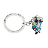 Sterling Silver Pirate Keyring