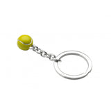 Sterling Silver Tennis Ball Keyring