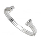 Sterling Silver Union Jack Bangle