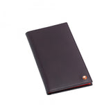 Leather Burgundy Large Gents Cheque Book Wallet