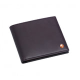 Leather Money Clip Wallet in Burgundy