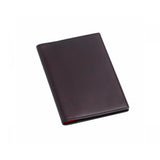 Leather Credit Card Wallet in Burgundy