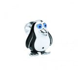 Sterling Silver Enamelled Penguin Lapel Pin