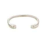 Sterling Silver Cobra Bangle