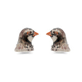 Sterling Silver Partridge Head Cufflinks