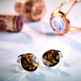 Copper Winter Haze Cufflinks