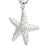 Sterling Silver Starfish Pendant and Chain