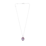 Sterling Silver Zodiac Pendant - Virgo