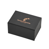 Sterling Silver Black Spinel Cufflinks