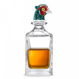Pheasant Head Crystal Decanter