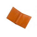 Leather Tan Credit Card Wallet