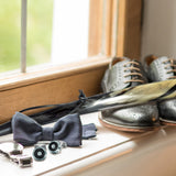 Large Shoehorn with Matte Black Skull Head