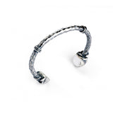 Sterling Silver Skull Bangle