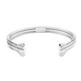 Sterling Silver Union Jack Bangle