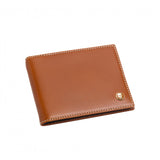 Tan Leather Credit Card Wallet