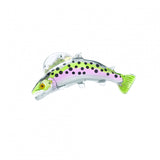 Sterling Silver Trout Lapel Pin