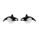 Sterling Silver Killer Whale Cufflinks