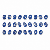 Sterling Silver Personalised Initial Cufflinks