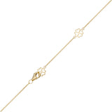 18ct Yellow Gold Heart-Shaped Diamond Pendant Necklace