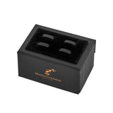 Sterling Silver Black Cab Cufflinks