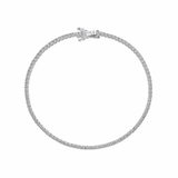 18ct White Gold Diamond Set Tennis Bracelet