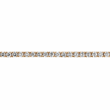 18ct Yellow Gold Diamond Set Tennis Bracelet