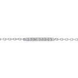 18ct White Gold Diamond Set Bracelet