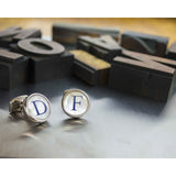 Self Levelling Initial Cufflinks