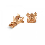 Pig Head Cufflinks