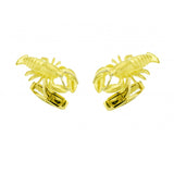 18ct Yellow Gold Lobster Cufflinks