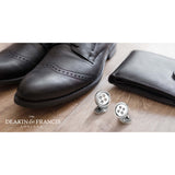 Sterling Silver Button Cufflinks