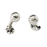 Sterling Silver Football Cufflinks