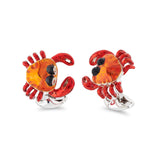 Sterling Silver Crab Cufflinks