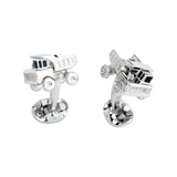 Sterling Silver Dumper Truck Cufflinks