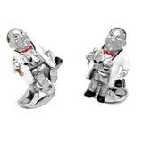 Sterling Silver Doctor Cufflinks