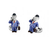 Sterling Silver Businessman Cufflinks