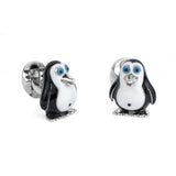 Sterling Silver Penguin Dress Set