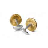 Sterling Silver 230 Coin Cufflinks - Jeweller