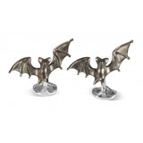 Sterling Silver 'Frightful' Bat Cufflinks