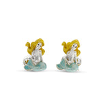 Sterling Silver Mermaid Cufflinks