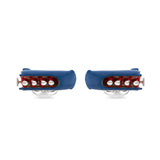 Sterling Silver Enamelled Bobsleigh Cufflinks