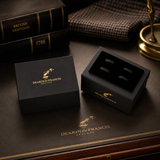 Sterling Silver Embroidered Bee Cufflinks