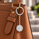 Sterling Silver St. Christopher Keyring