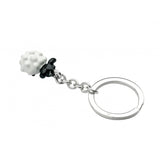 Sterling Silver Sheep Keyring