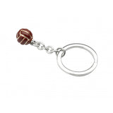 Sterling Silver Soccer Ball Keyring