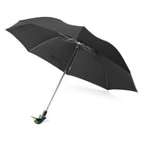 Small Black Umbrella With Enamel Duck Head Handle