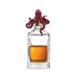 Red Octopus Decanter